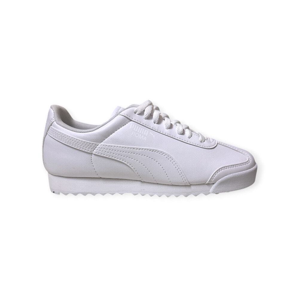 Puma Roma Sneakers, Junior Big Kid Size 5.5, White